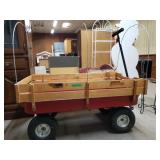 Metal Stake Body Covered Wagon - Missing Canopy