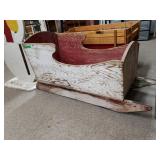 Wooden Santa Sleigh
