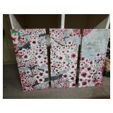 3 Piece Matching Cherry Blossom Picture Set