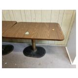 Rectangle Table With Round Corners With Stand -