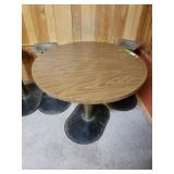 Round Dining Table - 36"x 30", Stand Not Attached