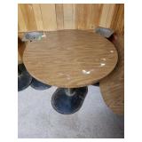Round Dining Table - 36"x 30", Stand Not Attached