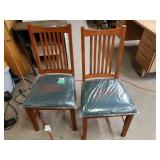 (2) Brand New Upholstered Dining Chairs