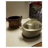 Guardian Service Alum Cast Pot w/ Lid & Copper