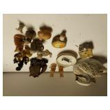 Assorted Small Animal Figures, Swann Flower
