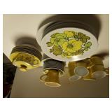 Yellow Flower  Dishes