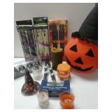 Halloween Pumpkin, Ghost, Skeleton Sculptured