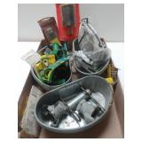 Assorted Hose Couplers, Sink Strainer, Purolator