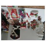 Christmas Figures, Santa Napkin Holders,  Cowboy
