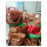 Gingerbread Man & Women Inflatable