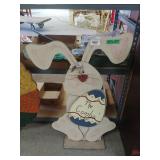 Easter Bunny Wood Stand