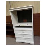 Tv Entertainment Stand With (3) Drawers -