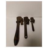 3 Plumbers Wrenches