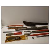 Chisels, Wire Brush, & Allen Wrenches