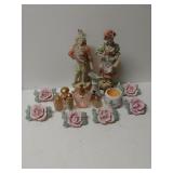 Glass Figurines, Vintage Perfume Bottles, & More