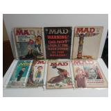 (7) Vintage MAD Magazines -1960