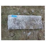 Slab Of Granite - 38"x 15"x 5"