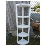 Plastic Corner Shelves