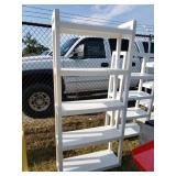 Plastic Shelves - 30"x 11"x 67"