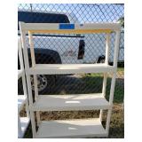 Plastic Shelves - 39"x 12"x 56"