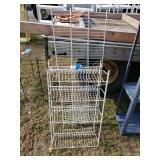 (3) Wall Hanging Metal Shelves