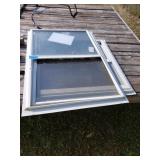 (4) Window Panes - Some Missing Glass