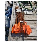 Ground Marker Flags - White And Orange