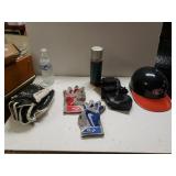 Baseball Glove (11½"), Batting Gloves, Vintage