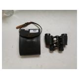 Vintage Binoculars With Case