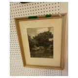 Framed Picture Of Brewster Mill
