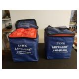 (10) Lynx Levelers (2 Sets) With Carrier Bag