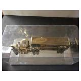Peterbilt Gold Tone Tractor Trailer - In Showcase