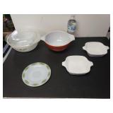 Cooking Dishes - Pyrex, Anchor Hocking, Corning