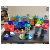 Childrens Cups And Sippy Cups - Some Missing Lid,