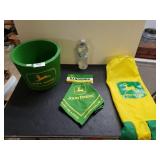 John Deere Memorabilia - Wood Style Plastic
