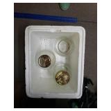 Large Glass Jars And Styrofoam Cooler - One Jar