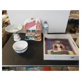 Bakery Shop Cookie Jar, Snowman Candy/Cookie