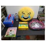 Laughing Emoji Pillow, Lowe