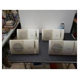 (4) Bose Model 100 Wall Mounted Speakers