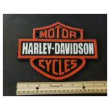Cast Iron Harley- Davidson Motorcycles Sign
