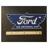 Cast Iron "Ford The Universal Car" Sign