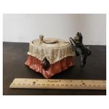 Cast Iron Car At The Dinner Table Bank