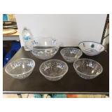 Plastic Snowman Serving Bowls