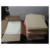 Letter Paper And File Folders