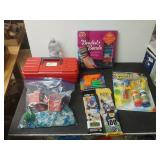 Young Builders Tool Set, Football Cards, Bubble