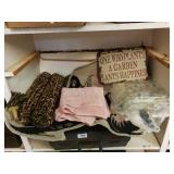 Rugs, Pillows, Towels, Curtains