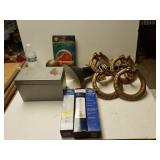 Candle Lamps, File Box, Lamp, Ratchet & More