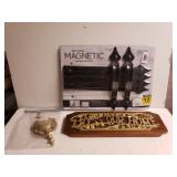 Magnetic Garage Accents, Door Knocker, Wood Wall