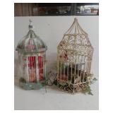 (2) Decorative Bird Cages