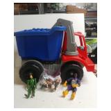 Dump Truck & Action Figures
